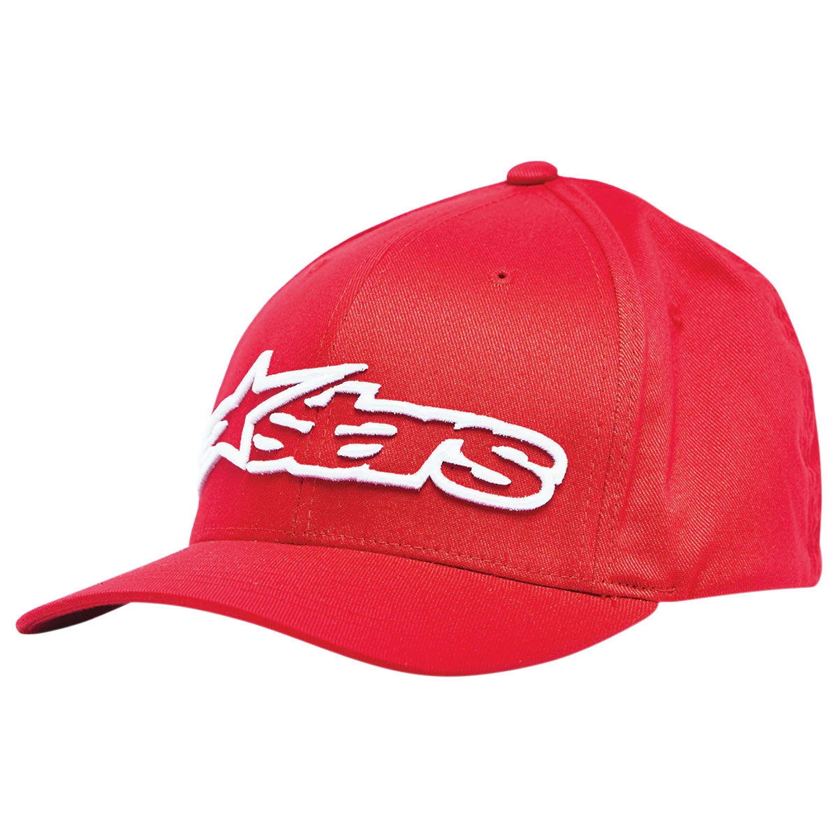 Alpinestars Blaze Flexfit Curved Bill Cap Red / White