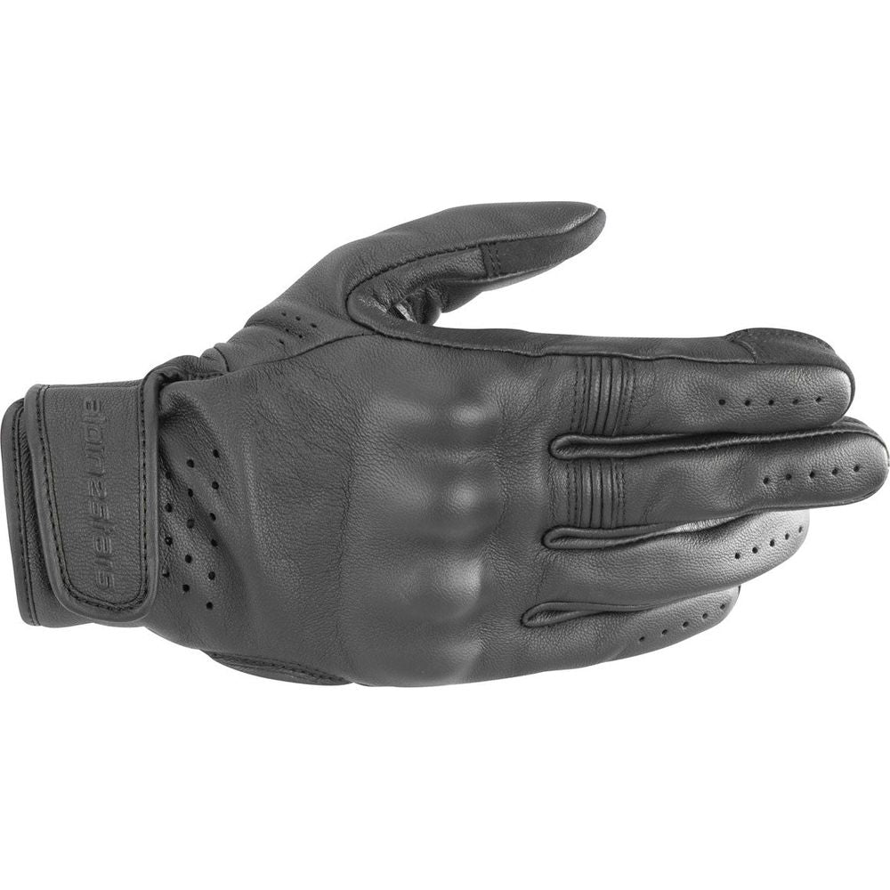 Alpinestars Dyno Leather Gloves Black / Black