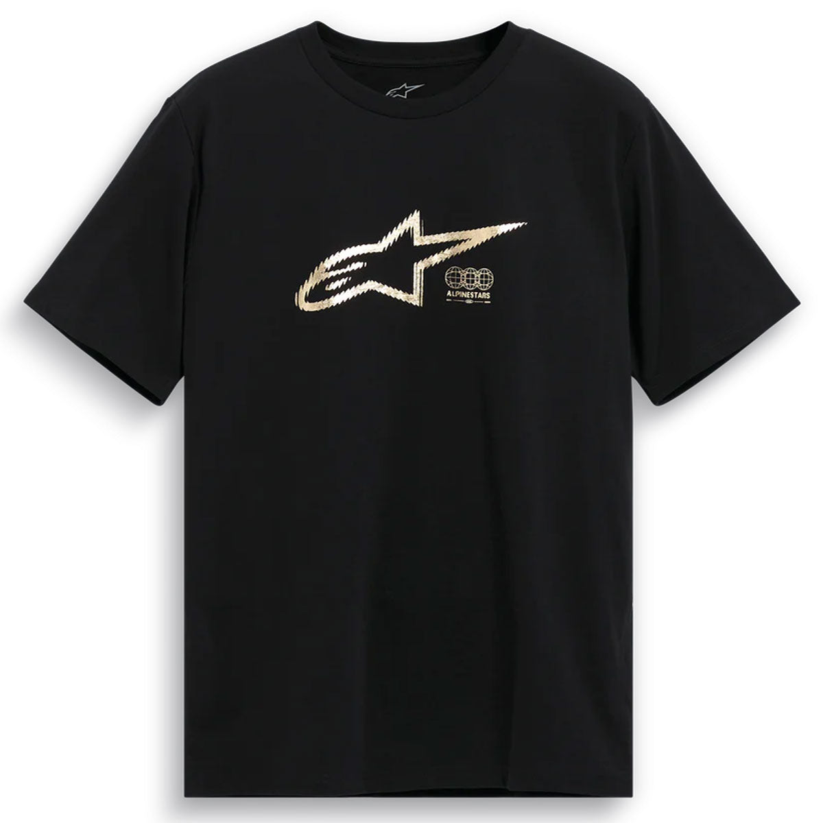 Alpinestars Golden CSF Short Sleeves T-Shirt Black