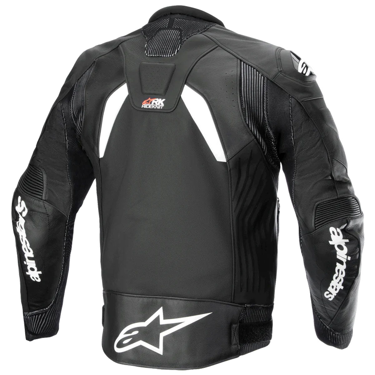 Alpinestars GP Plus R V4 Rideknit Leather Jacket Black / White