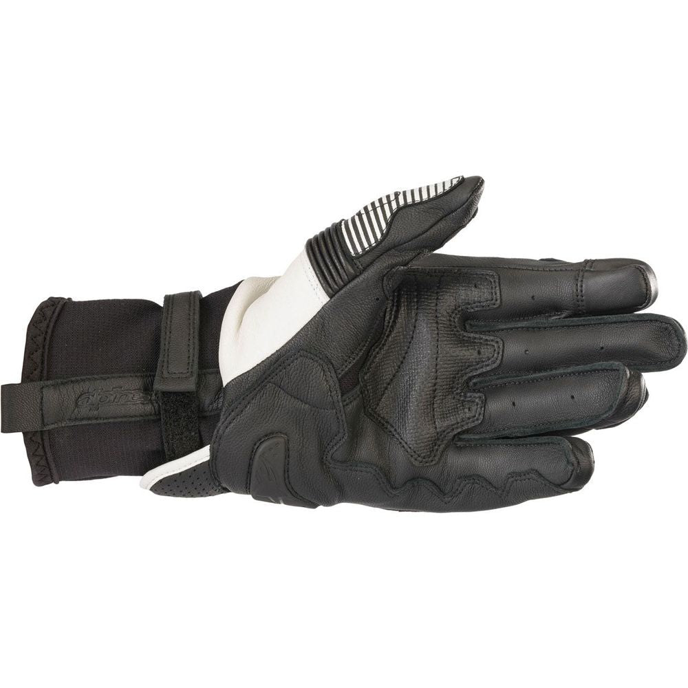 Alpinestars GP X V2 Summer Leather Gloves Black / White