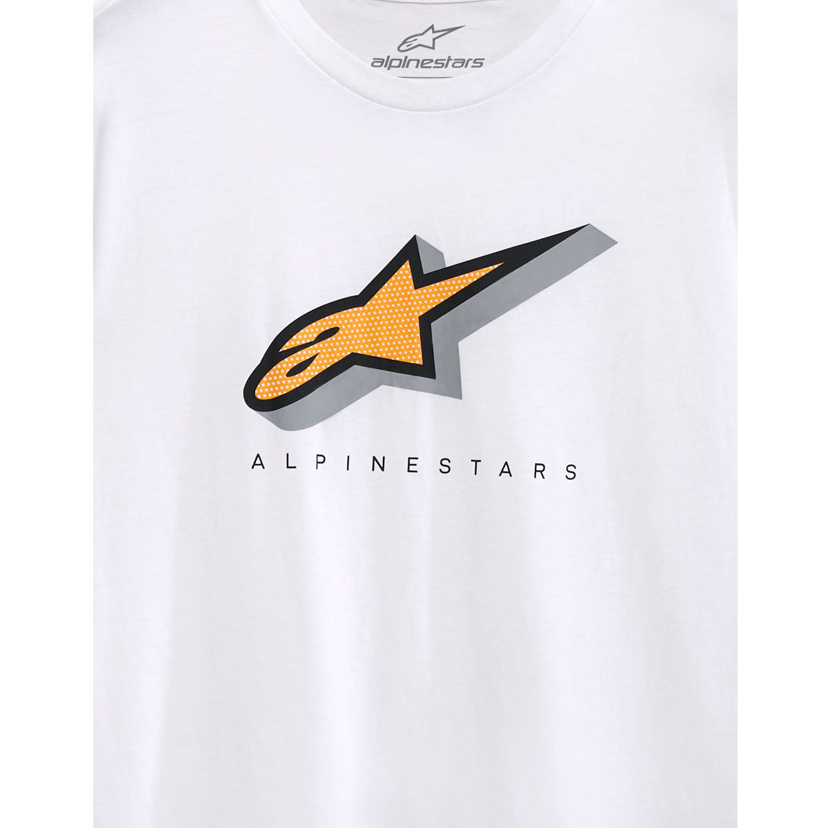 Alpinestars Quicker CSF Short Sleeves T-Shirt White - FREE UK Shipping, FREE 365 Day Returns | Moto Central