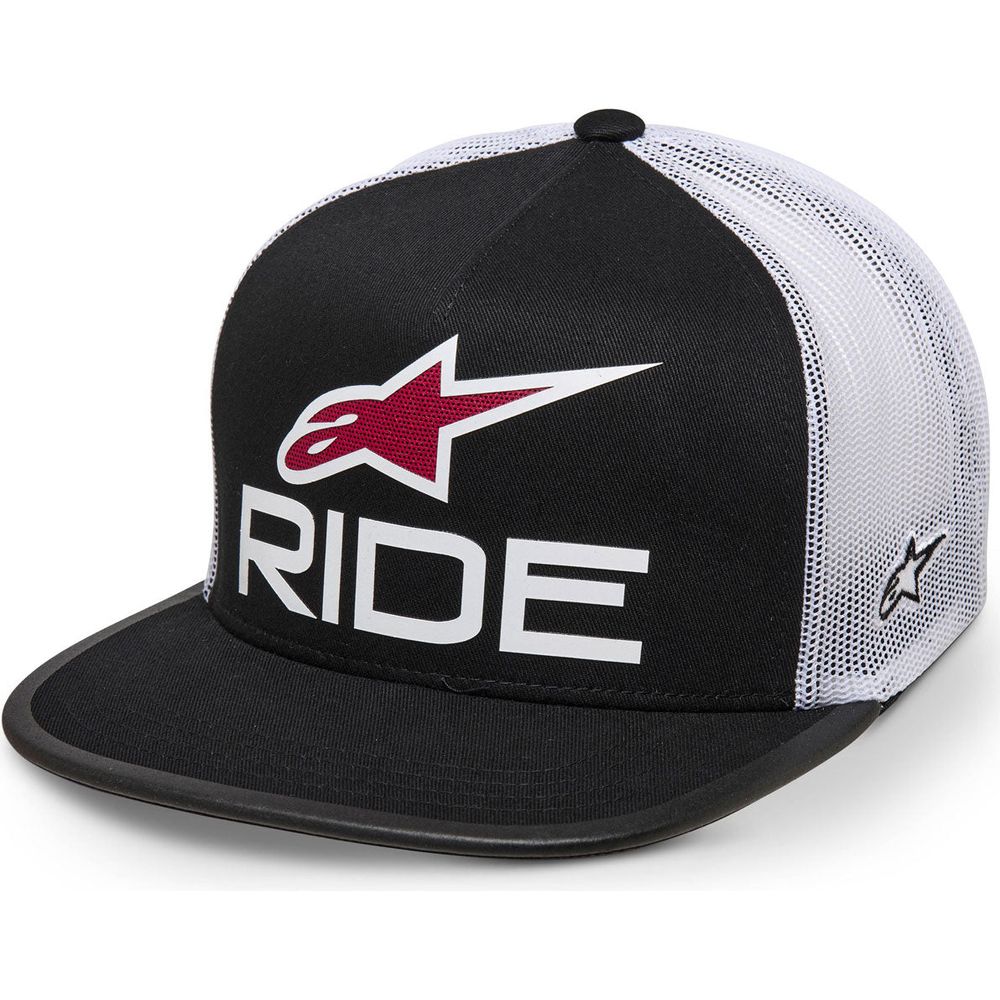 Alpinestars Ride 4.0 Trucker Cap Black / White / Red