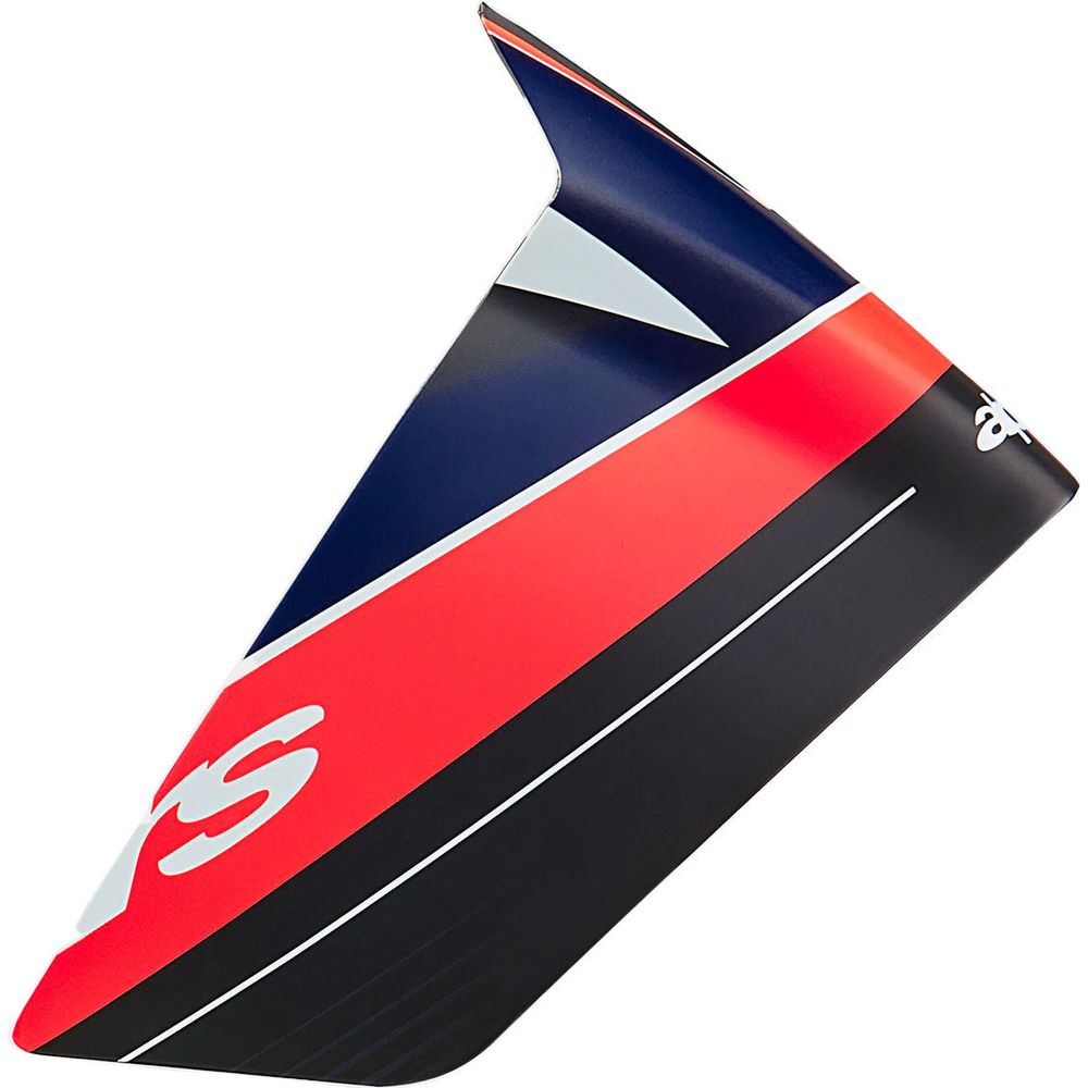 Alpinestars S-R10 Team Race Spoiler Black / Carbon / Fluo Red / Matt Dark Blue