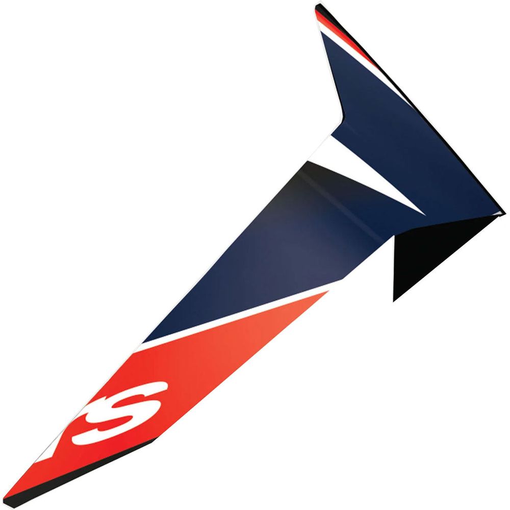 Alpinestars S-R10 Team Standard Spoiler Black / Carbon / Fluo Red / Matt Dark Blue