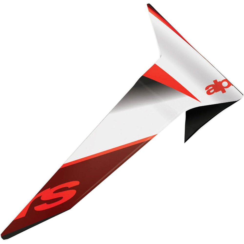 Alpinestars S-R10 Team Standard Spoiler Black / Carbon / Red / Gloss White