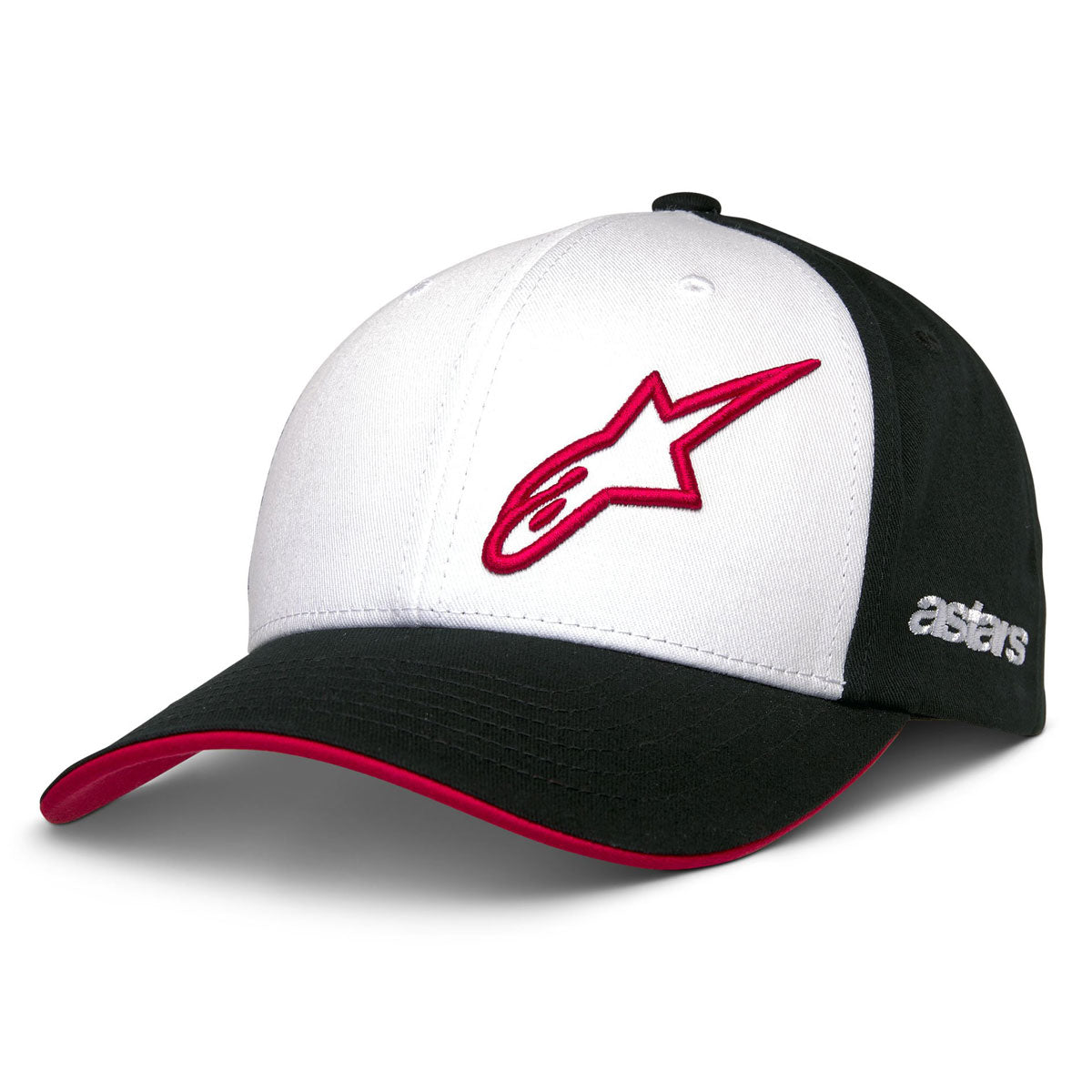 Alpinestars Sessionized Curve Bill Cap Black / White / Red