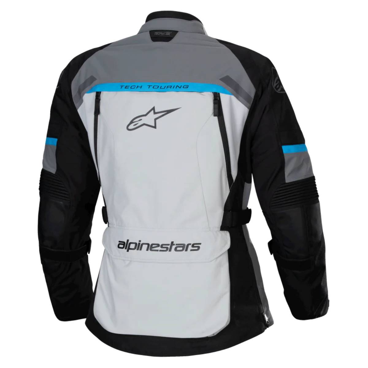 Alpinestars Stella Bogota Pro Drystar Ladies Textile Jacket Ice Grey / Black / Cyan