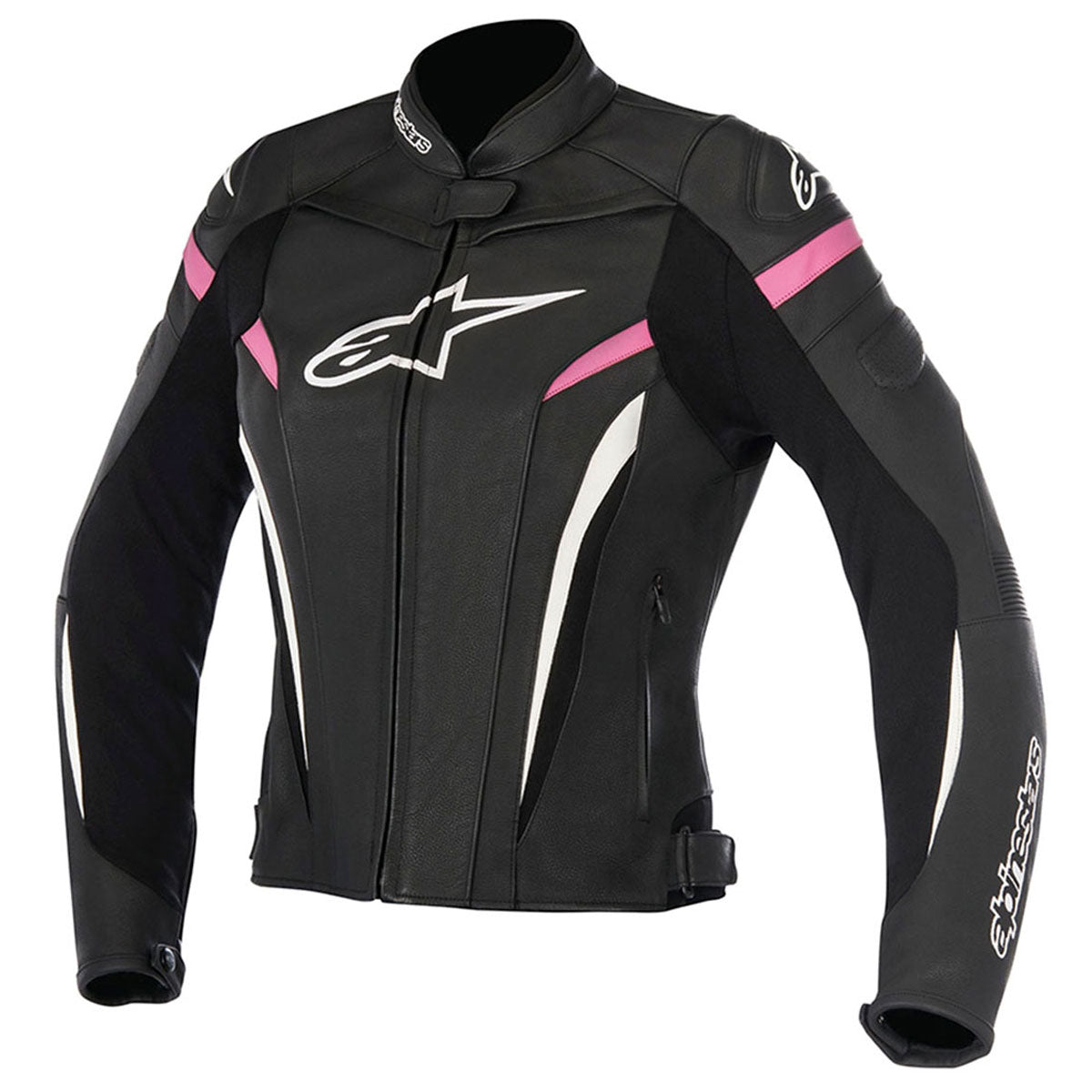 Alpinestars Stella GP Plus R V2 Ladies Leather Jacket Black / Fuchsia