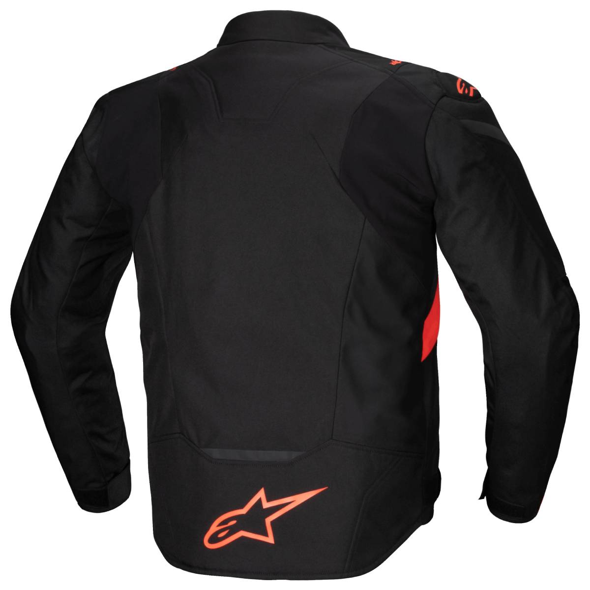 Alpinestars T Jaws V4 Waterproof Textile Jacket Black / Fluo Red  - FREE UK Shipping, FREE 365 Day Returns | Moto Central