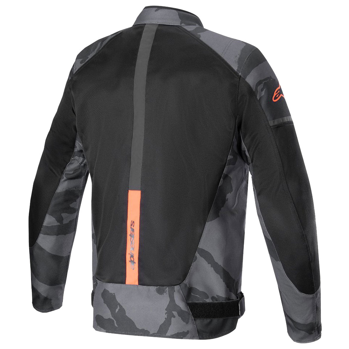 Alpinestars T SP X Superair Textile Jacket Camo Grey / Fluo Red / Black  - FREE UK Delivery - Moto Central