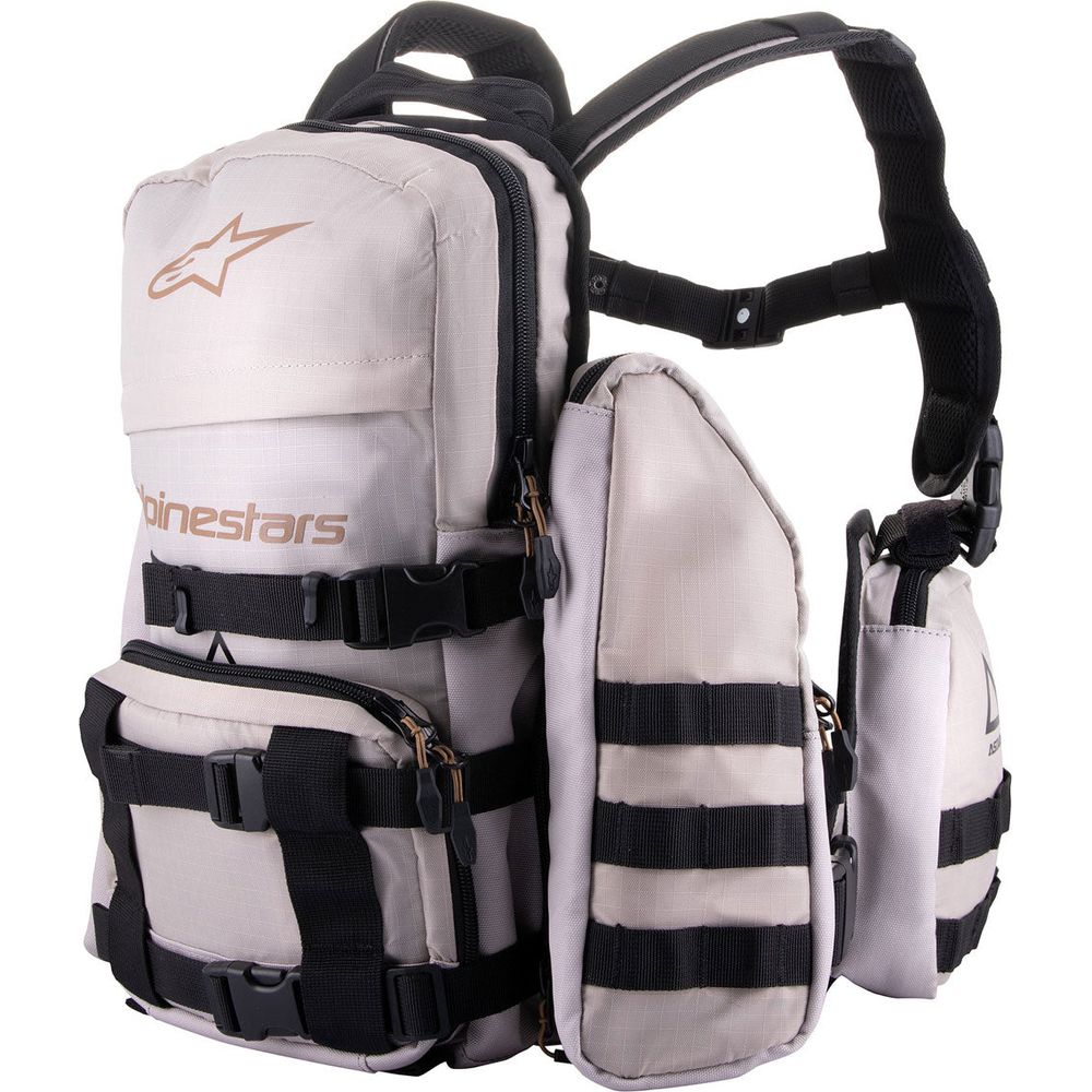 Alpinestars Techdura Tactical Backpack Warm Gray / White - 9 Litres