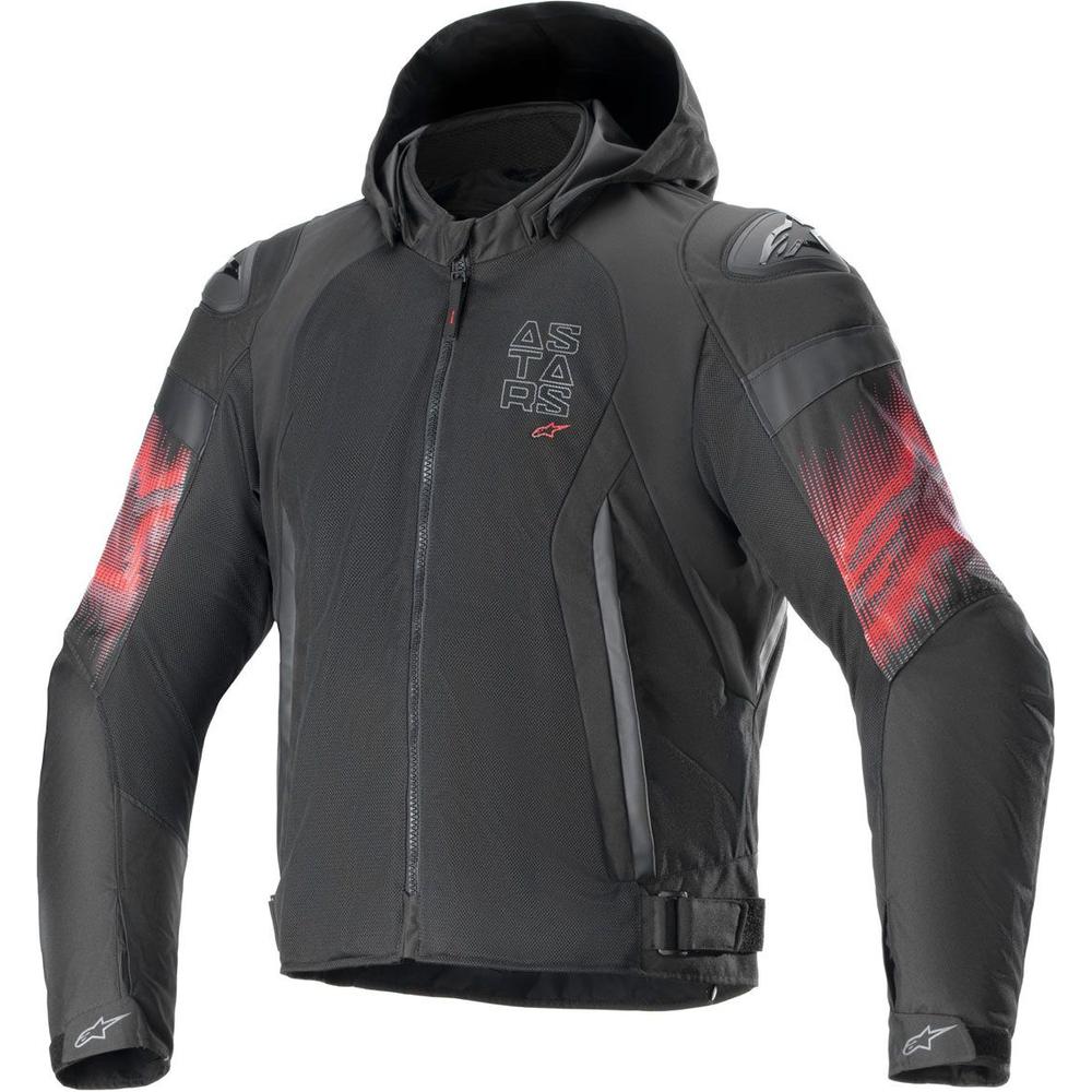 Alpinestars Zaca Air Venom Waterproof Jacket Black / Bright Red