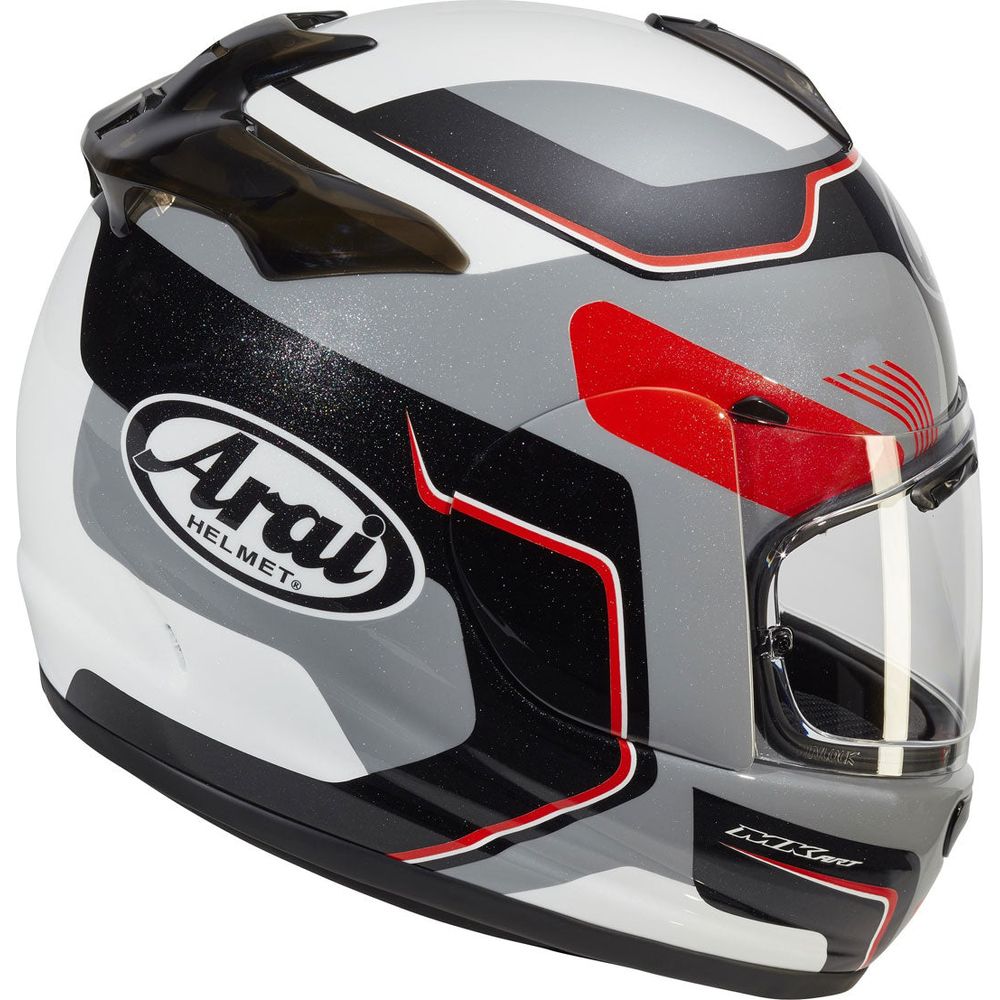 Arai Axces 3 Sense Full Face Helmet Red / Grey / Black - FREE UK Shipping, FREE 365 Day Returns | Moto Central