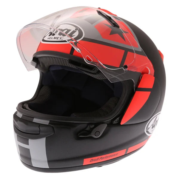 Arai Chaser X Full Face Helmet Maverick GP Red / Black - FREE UK Shipping, FREE 365 Day Returns | Moto Central