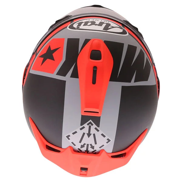 Arai Chaser X Full Face Helmet Maverick GP Red / Black - FREE UK Shipping, FREE 365 Day Returns | Moto Central