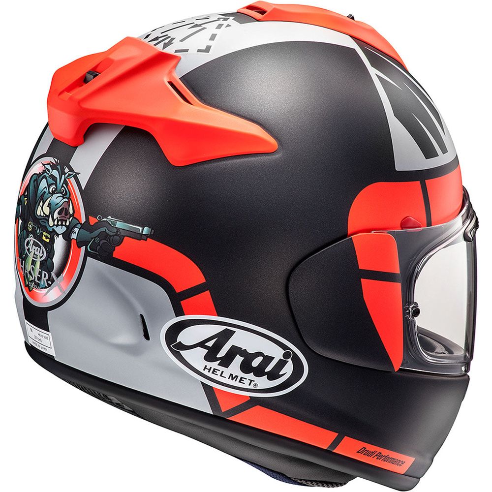 Arai Chaser X Full Face Helmet Maverick GP Red / Black - FREE UK Shipping, FREE 365 Day Returns | Moto Central