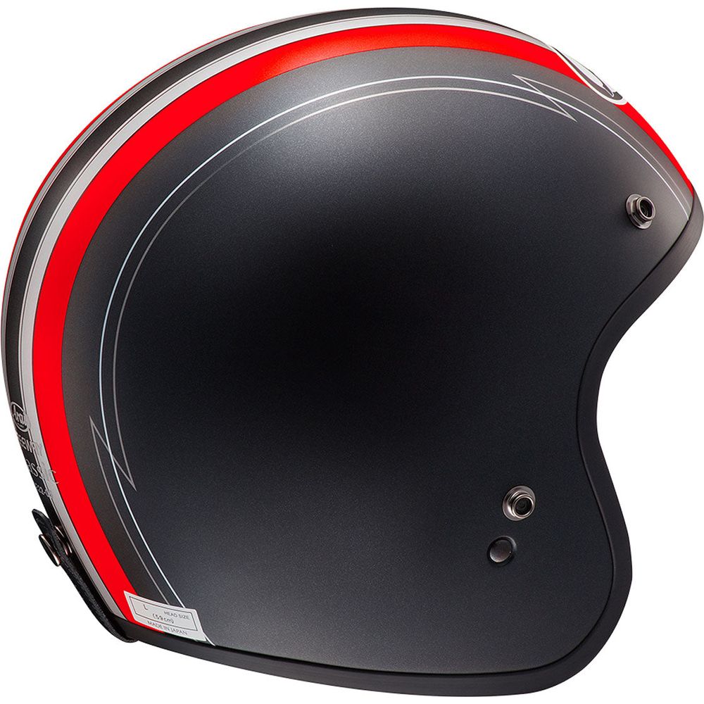 Arai Freeway Classic Open Face Helmet Ride Red / Black - FREE UK Shipping, FREE 365 Day Returns | Moto Central