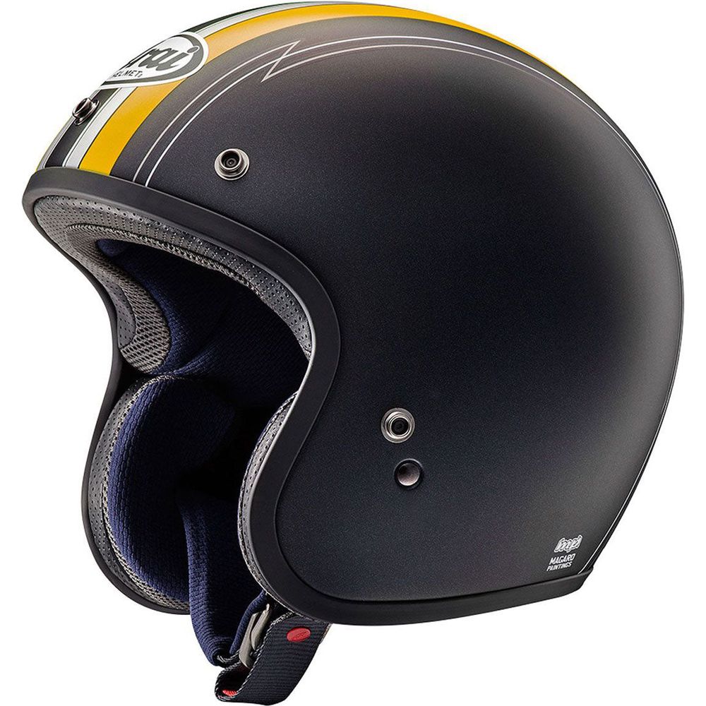 Arai Freeway Classic Open Face Helmet Ride Yellow / Black