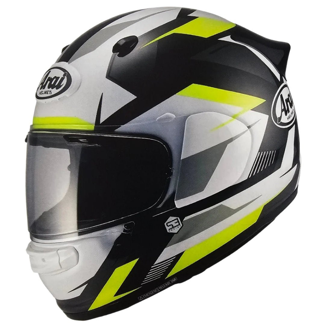 Arai Quantic Full Face Helmet Supra Yellow