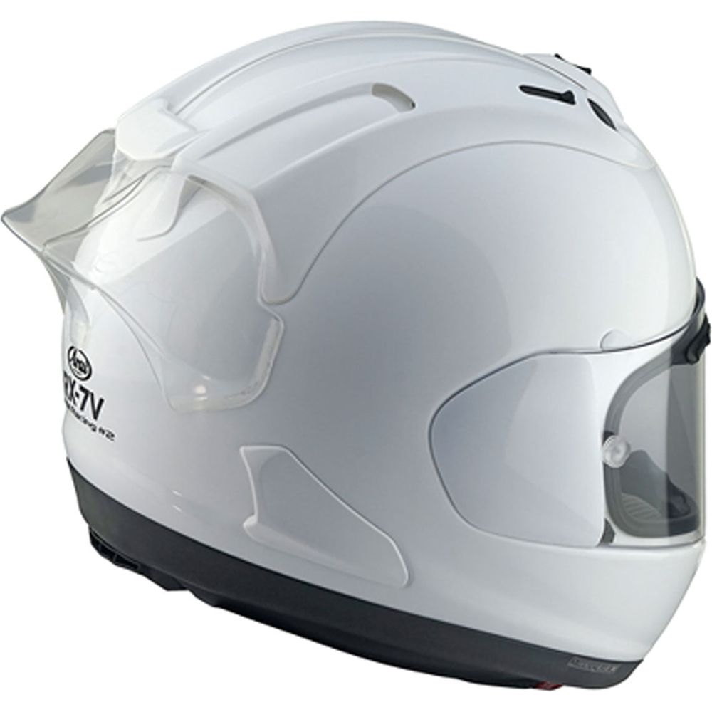 Arai RX-7V Evo FIM Racing 2 Full Face Helmet Solid White - FREE UK Shipping, FREE 365 Day Returns | Moto Central