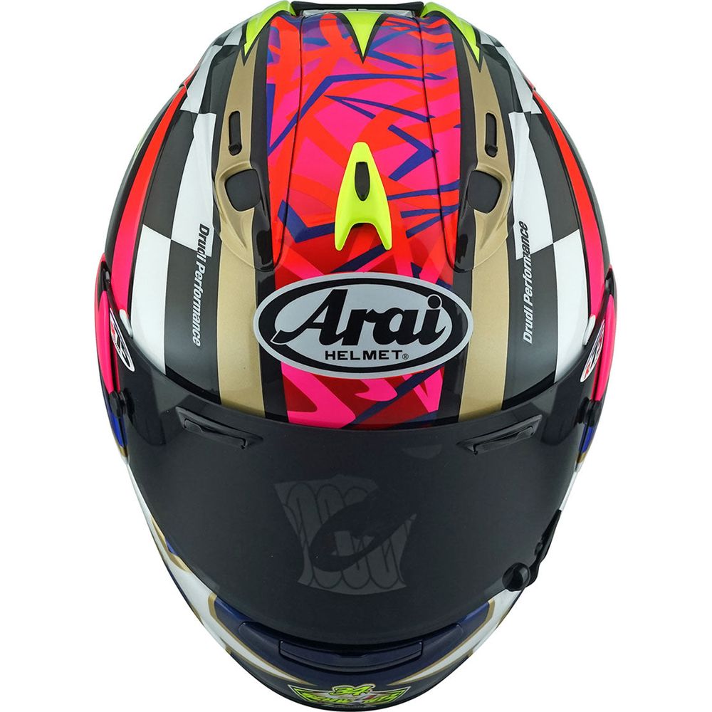 Arai RX 7V Evo Schwantz 30th Anniversary Full Face Helmet Replica