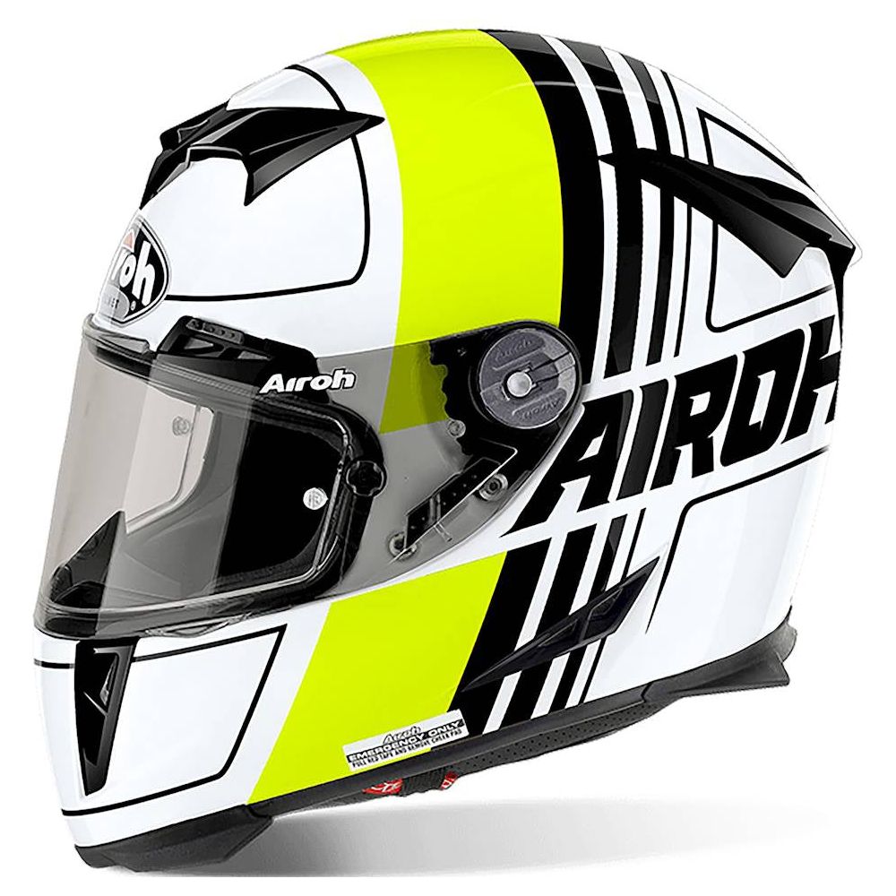 Airoh GP 500 Full Face Helmet Gloss Scrape Yellow