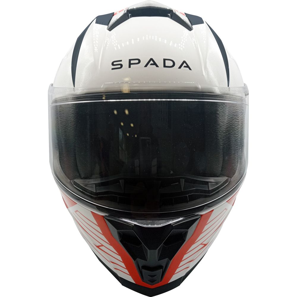 Spada Raiden 2 Thunder Full Face Helmet Black / White / Red