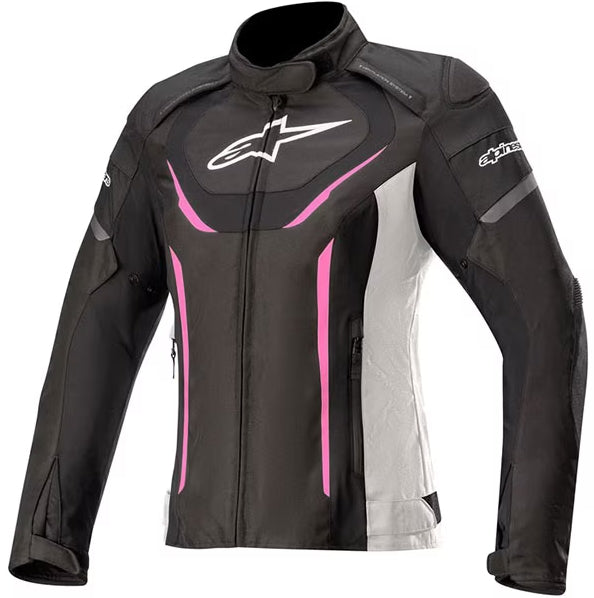 Alpinestars Stella T-Jaws V3 Waterproof Ladies Jacket Black / White / Fuchsia