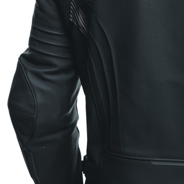 Dainese Avro 5 Leather Jacket Black / Anthracite