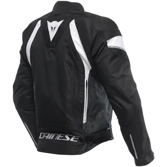 Dainese Avro 5 Textile Jacket Black / White / Black  from Moto Central - Motorcycle Clothing