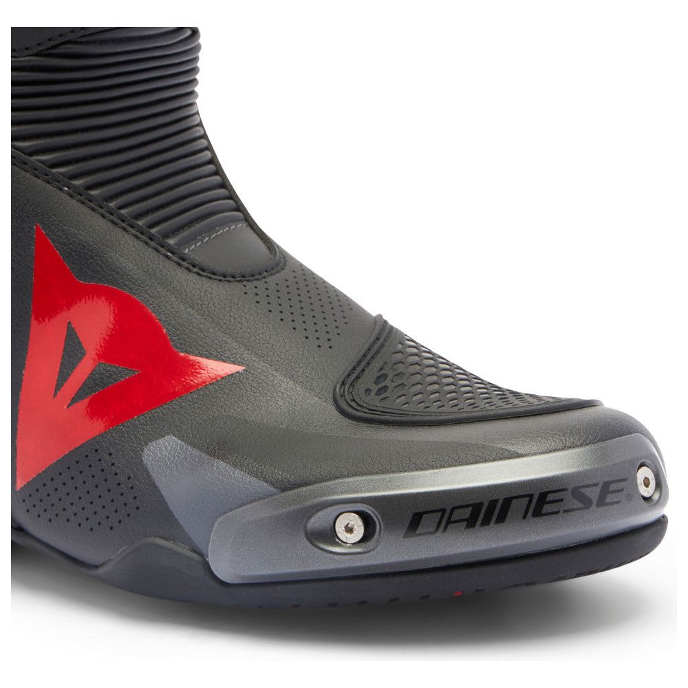 Dainese Axial 2 Air Boots Black / Black / Fluo Red