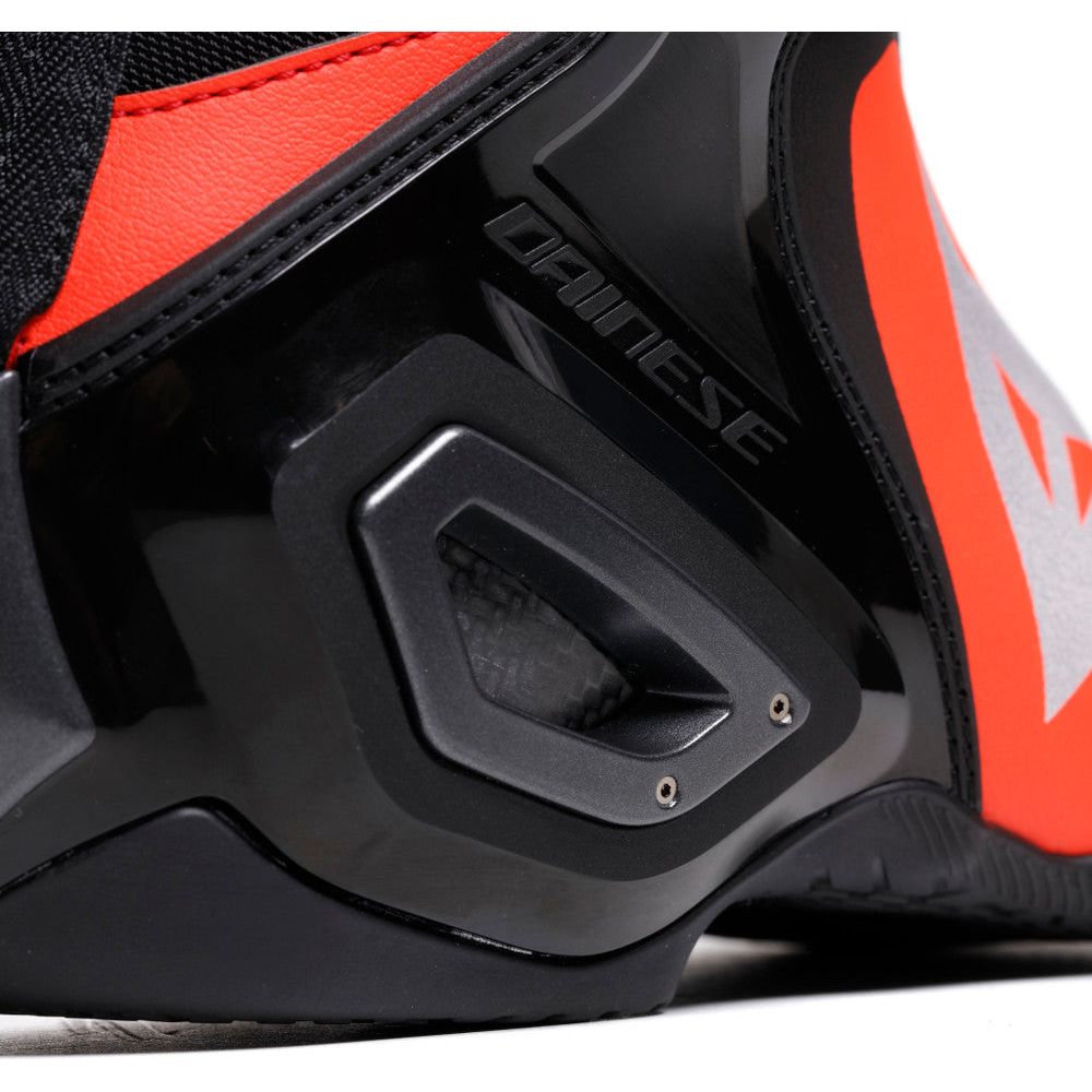 Dainese Axial 2 Boots Black / Fluo Red