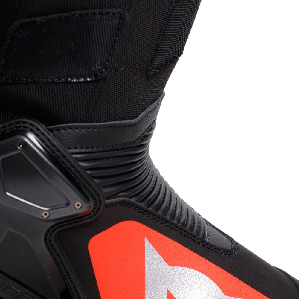 Dainese Axial 2 Boots Black / Fluo Red