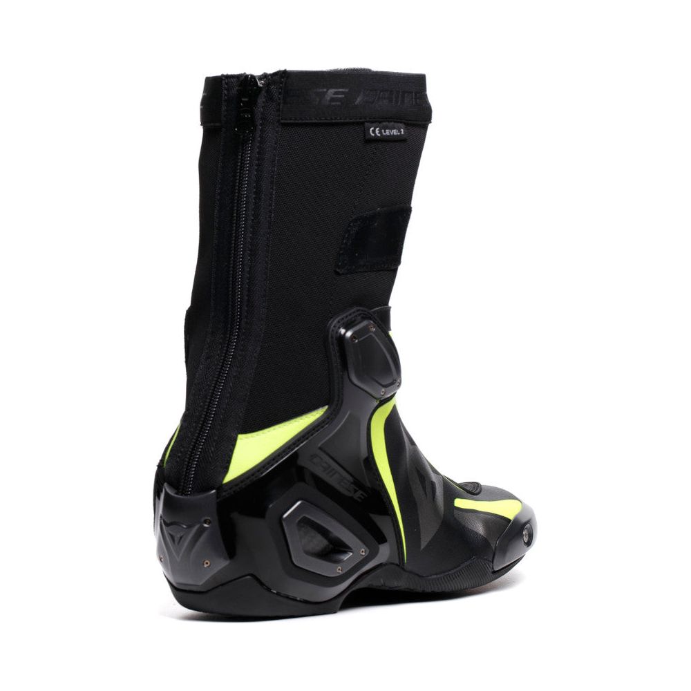 Dainese Axial 2 Boots Black / Fluo Yellow