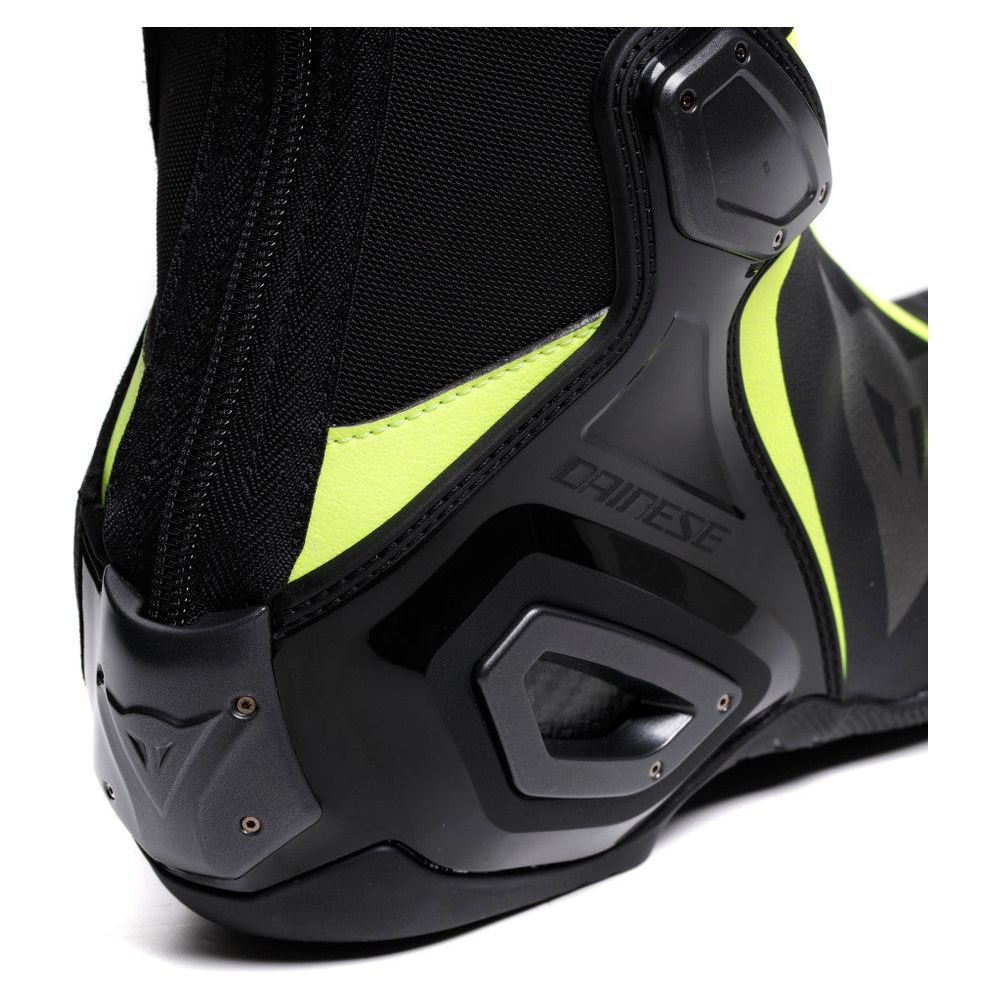 Dainese Axial 2 Boots Black / Fluo Yellow