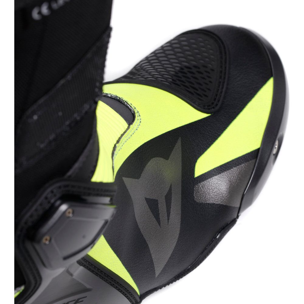 Dainese Axial 2 Boots Black / Fluo Yellow