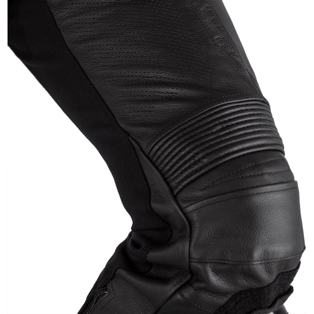 RST Axis Sport CE Leather Trouser Black / Black - FREE UK Shipping, FREE 365 Day Returns | Moto Central