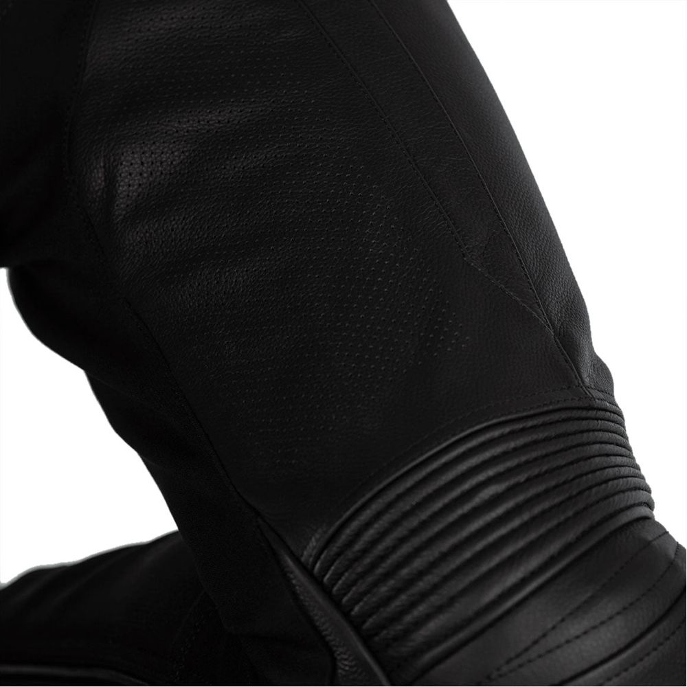 RST Axis Sport CE Leather Trouser Black / Black - FREE UK Shipping, FREE 365 Day Returns | Moto Central