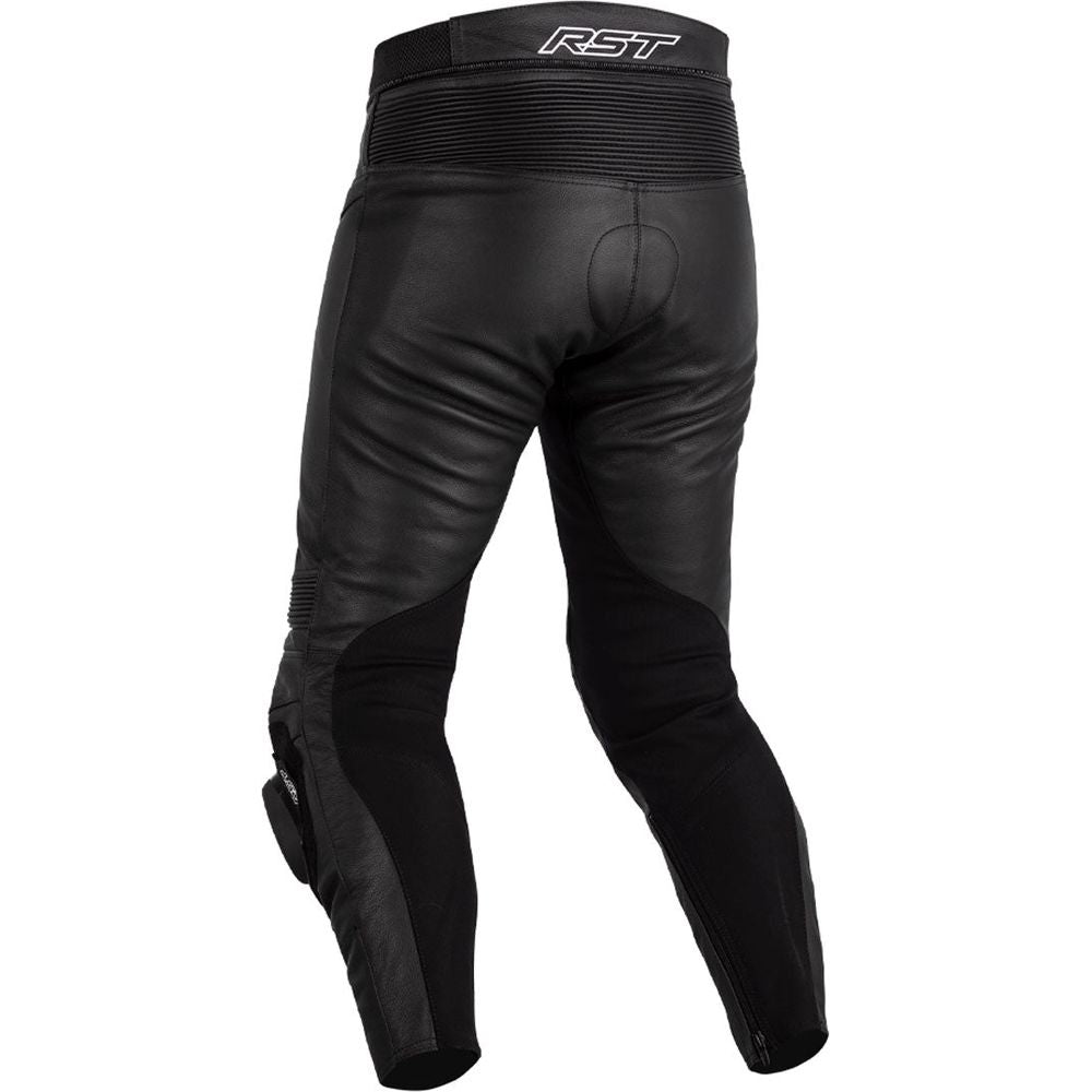 RST Axis Sport CE Leather Trouser Black / Black - FREE UK Shipping, FREE 365 Day Returns | Moto Central