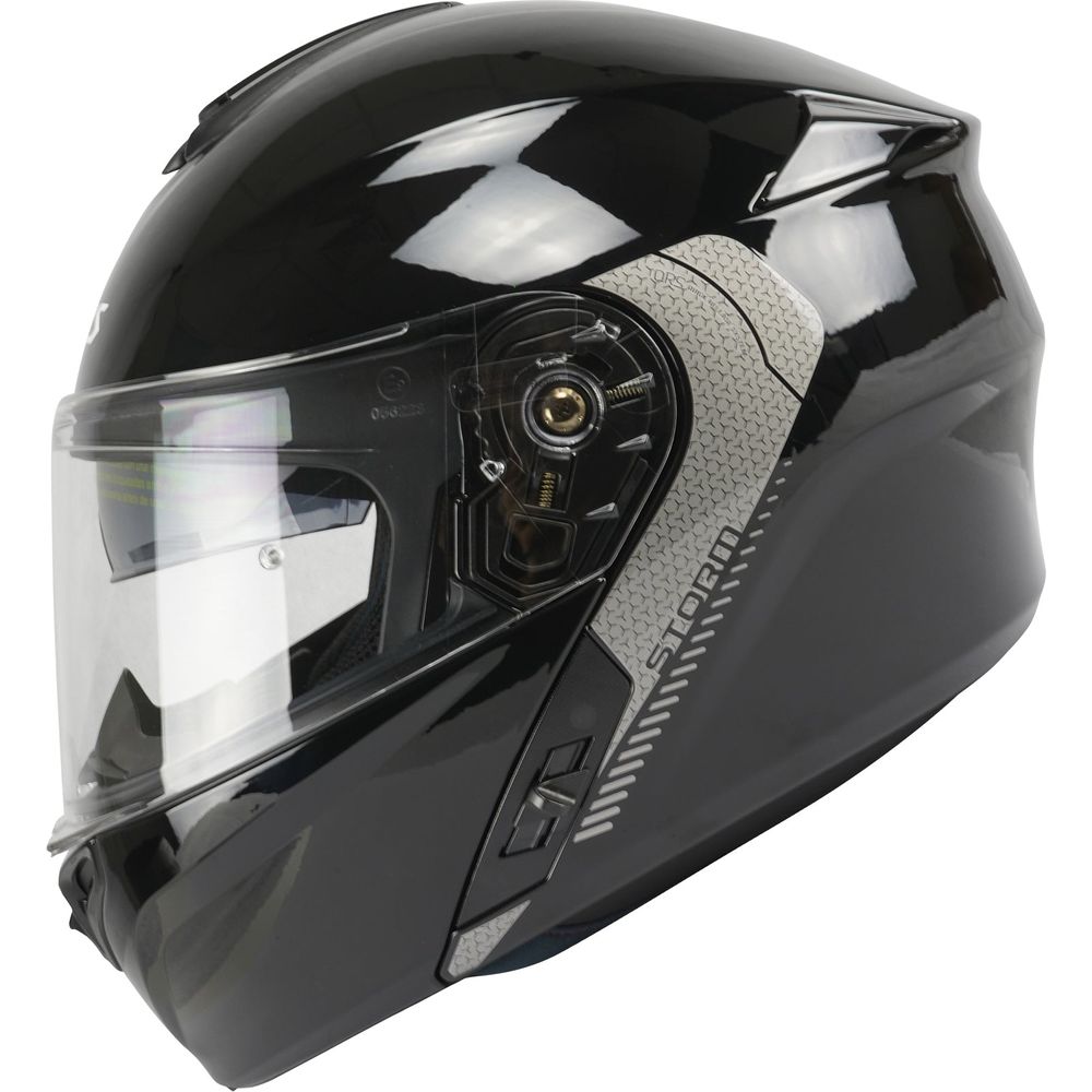 Axxis Storm SV Solid A1 Flip Up Helmet Gloss Black