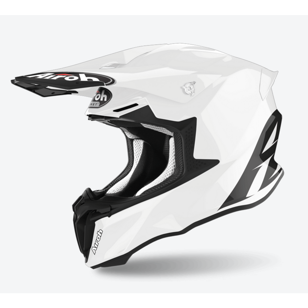 Airoh Twist 2.0 Motocross Helmet Gloss White