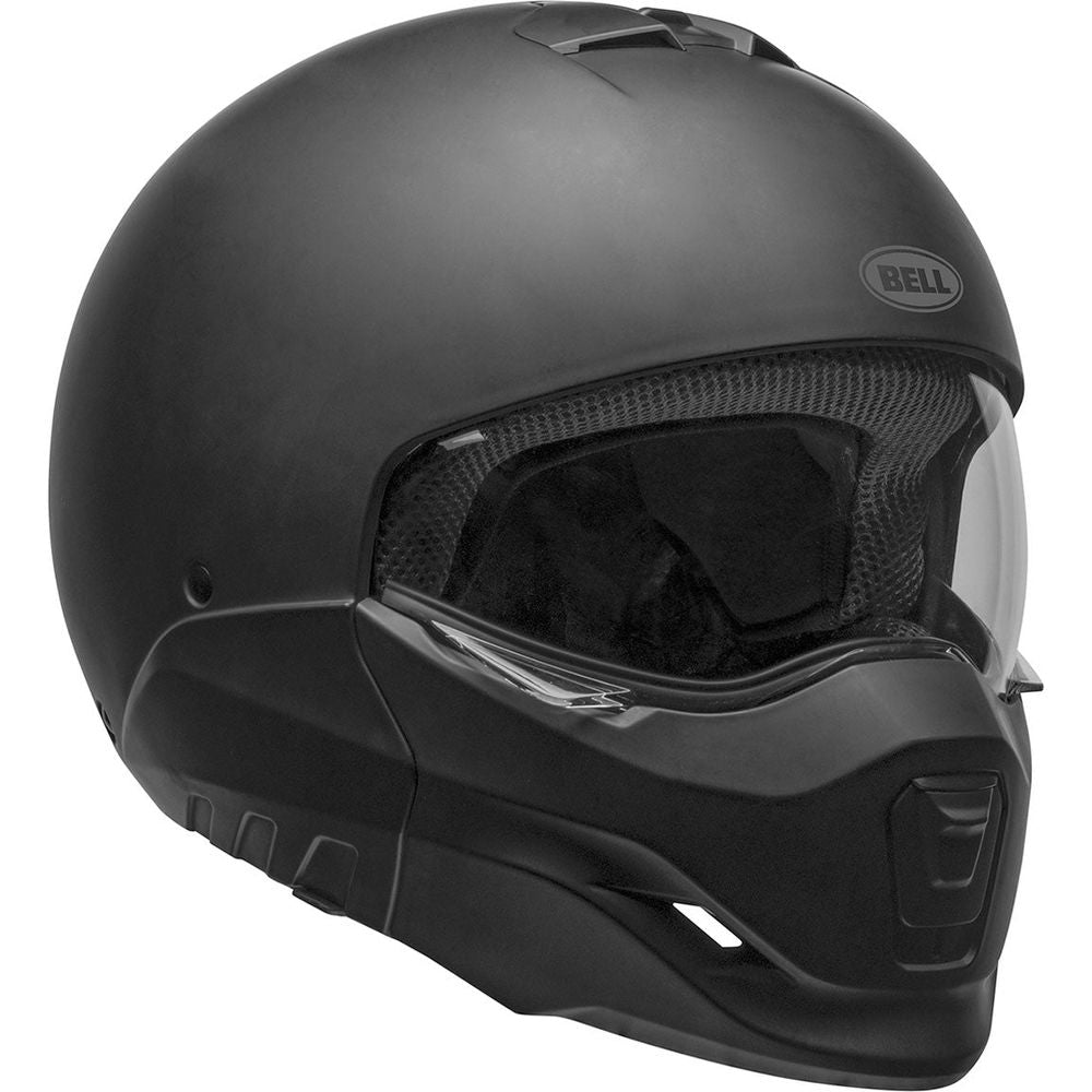 Bell Broozer ECE6 Solid Full Face Helmet Matt Black