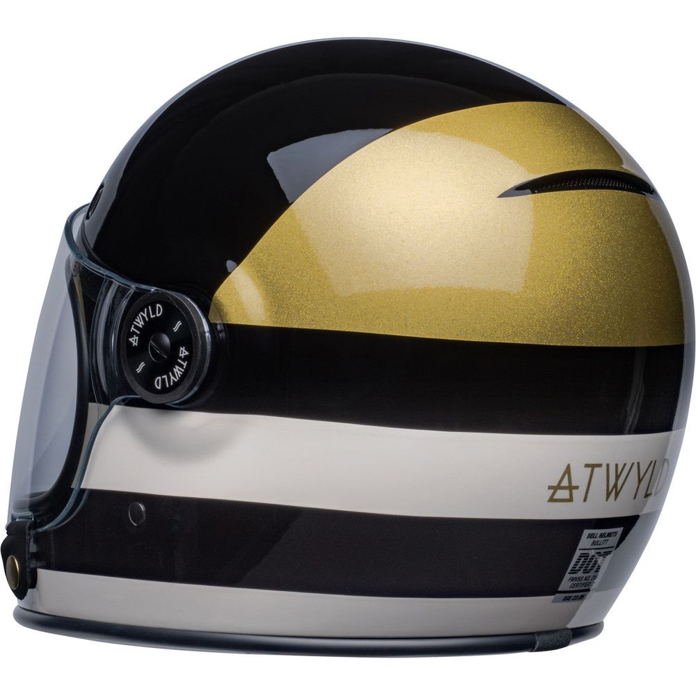 Bell Bullitt 2023 ATWYLD Full Face Helmet Black / Gold