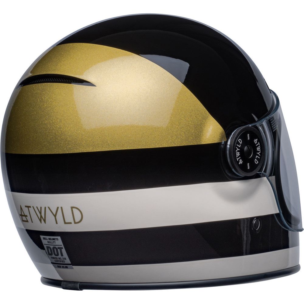 Bell Bullitt 2023 ATWYLD Full Face Helmet Black / Gold