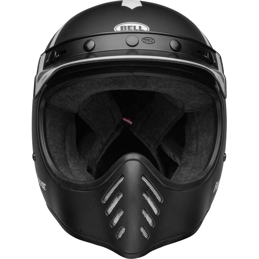 Bell Cruiser Moto 3 Fasthouse Old Road Adventure Helmet Matt / Gloss Black / White