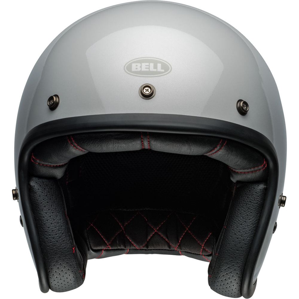 Bell Custom 500 ECE6 Flake Open Face Helmet Silver Flake