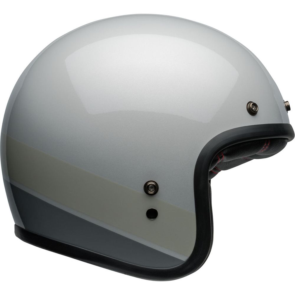 Bell Custom 500 ECE6 Flake Open Face Helmet Silver Flake