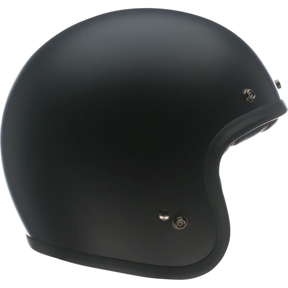 Bell Custom 500 ECE6 Solid Open Face Helmet Matt Black - FREE UK Shipping, FREE 365 Day Returns | Moto Central