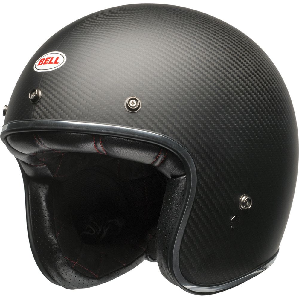 Bell Custom 500 ECE6 Carbon Open Face Helmet Matt Black